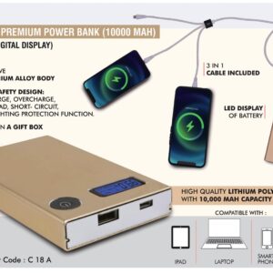 Metal Premium Power Bank